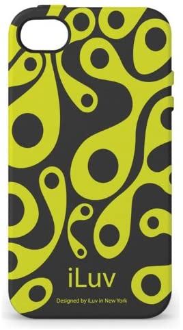 iLuv "Glow in the Dark TPU Cover Case for Apple iPhone 5/5S - Black/Yellow