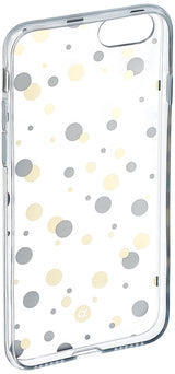 Xqisit Shell Dots Case for Apple iPhone 7 - Clear/Gold /Silver