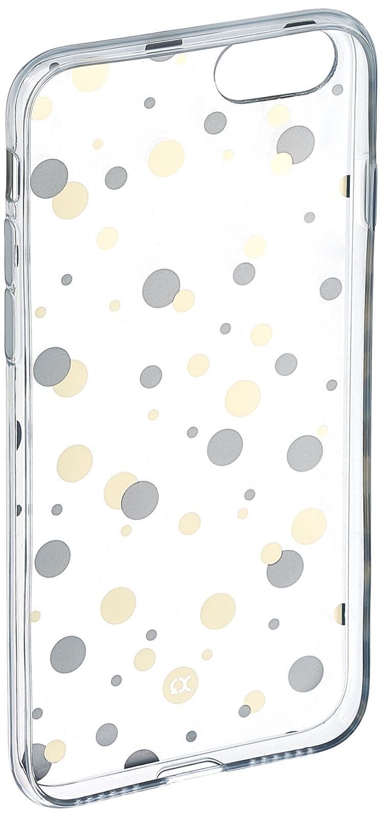 Xqisit Shell Dots Case for Apple iPhone 7 - Clear/Gold /Silver