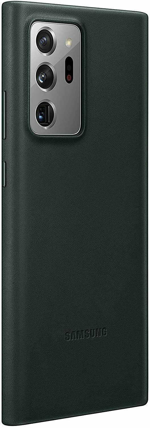 Samsung Galaxy Note 20 Green Leather Cover Case EF-VN980LGEG