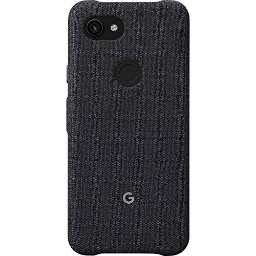 Genuine Google Pixel 3a XL Carbon Black Cover Fabric Case GA00787