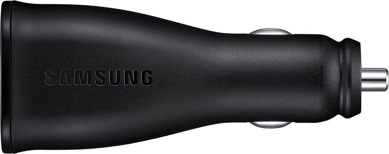 Samsung 15W Dual USB Car Charger with Micro USB Cable Black - EP-LN920BBEGWW