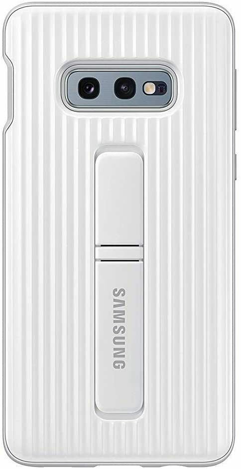 Samsung Galaxy S10e Protective Slim Standing White Case Cover EF-RG970CWEG