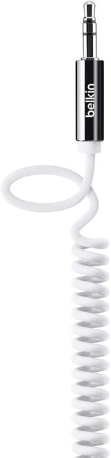 Belkin 1.8M White Mixit Coiled Cable - AV10126cw06-WHT