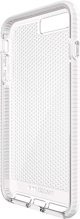 Tech 21 Evo Mesh for iphone 7/8 Plus Clear/White T21-5426