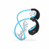 STK Air Sports Sweat Proof Bluetooth Wireless Earphones Black Blue