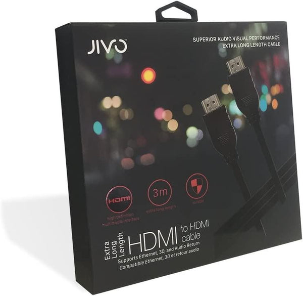 Jivo 3M HDMI to HDMI Cable Black - JI1988