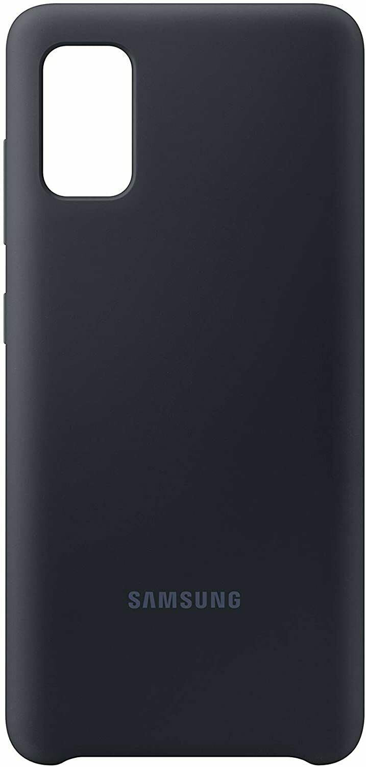 Samsung Galaxy A41 Black Silicone Cover Soft Case EF-PA415TBEGEU