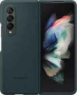 Samsung Galaxy Z Fold 3 Silicone Cover Green - EF-PF926TGEGWW