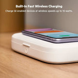 Belkin 10W Qi Wireless Charger with UV Sanitizer White - WIZ011myWH