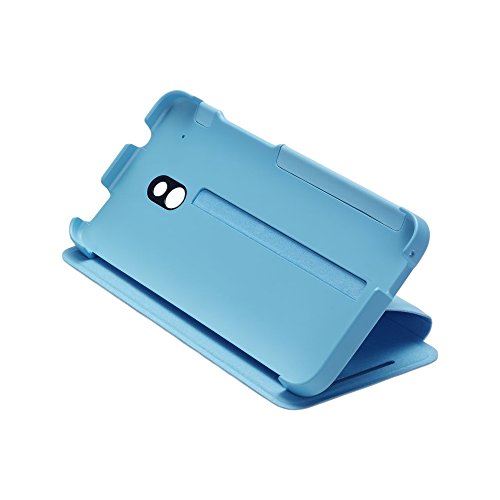 HTC Flip Case Cover with Built-In Stand for HTC One Mini - Blue