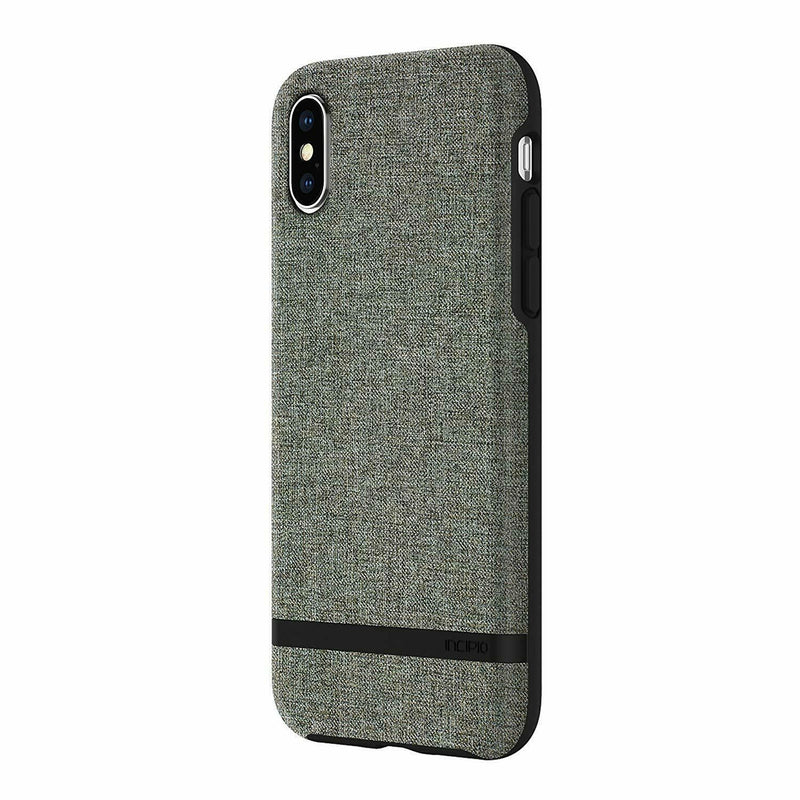Incipio Esquire Series Case Back Cover for iPhone X XS Forest Grey IPH-1631-FGY