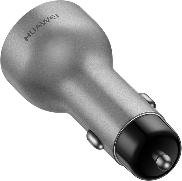 Huawei AP38 5A 1M Dual USB Car Charger with Type C Data Cable Grey