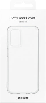 Samsung Galaxy A23 5G Soft Clear Cover Black - EF-QA235TBEGWW