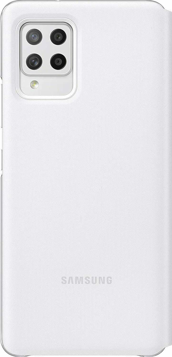 Samsung Galaxy A42 S View Flip Cover White Folio Case EF-EA426PWEG