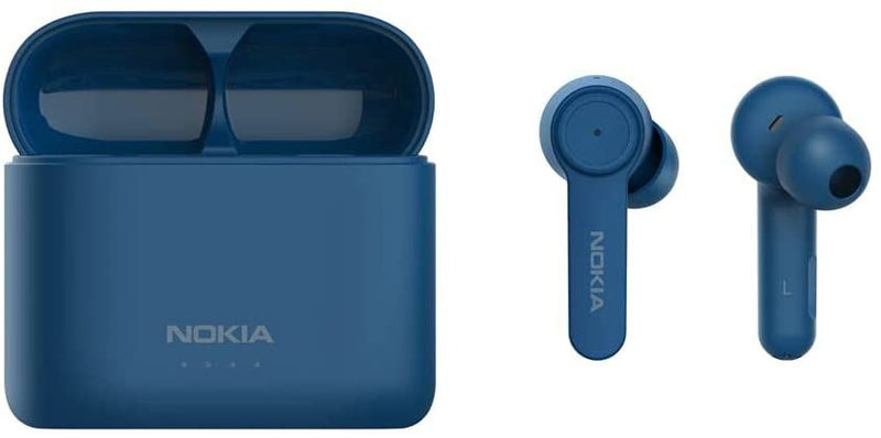 Nokia Noise Cancelling Wireless Earbuds Blue - BH-805