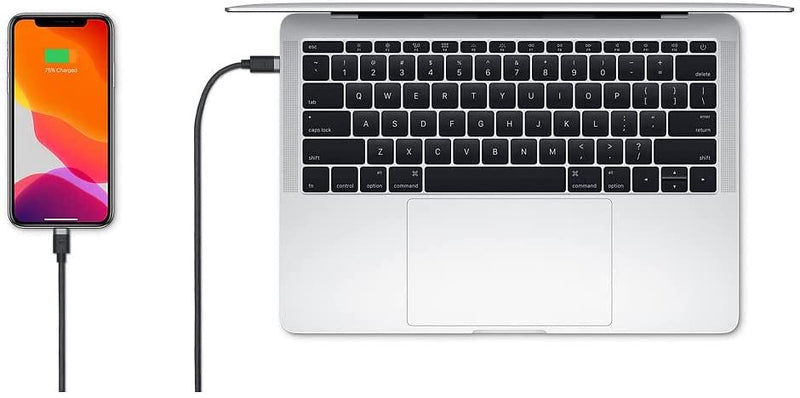 Mophie 1M USB C to Lightning Black Cable - 409903183