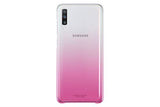 Samsung A70 Hard Protective Pink Gradation Case Cover EF-AA705CPEG