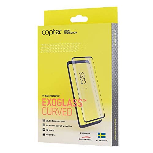 Copter Exoglass Curved Black Screen Guard Protector for iPhone XR 11 6.1"