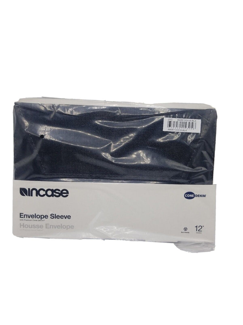 Incase Envelope Sleeve Cone Denim for Macbook 12" Black - INMB100518-BLK