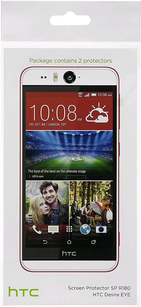 HTC SP R180 Screen Protectors for Desire Eye (Pack of 2)