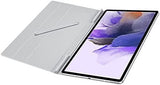 Samsung Galaxy Tab S7/S8 Plus Book Cover Grey - EF-BT730PJEGEU