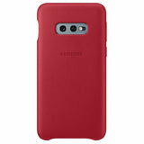 Genuine Samsung Red Leather Cover Case for Galaxy S10e EF-VG970LREG