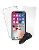 Carphone Warehouse Bundle Case USB Car Charger for iphone X XS Cover