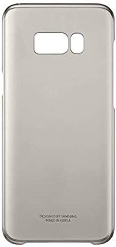 Genuine Samsung S8 Plus Clear Gold Case Back Cover EF-QG955CFEG