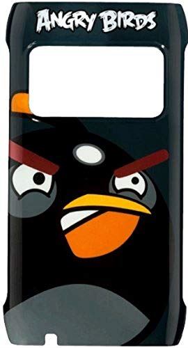 Nokia CC-5004 Angry Birds Hard Case X7-00D - Black Bird