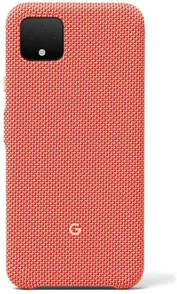 Genuine Google Pixel 4 XL Case Cover Fabric Could Be Coral GA01278