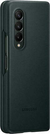 Samsung Galaxy Z Fold 3 Leather Cover Green - EF-VF926LGEGWW