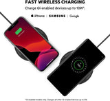 Belkin Boost Charge 10W Qi Wireless Charging Pad Black - WIA001btBK