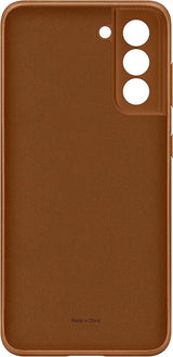 Samsung Galaxy S21 Leather Cover Brown - EF-VG9991LAEGWW