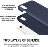 Incipio Dual Pro case for iphone XR Midnight Blue - IPH-1748-MDNT