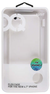 Xqisit Flex Case for iphone 6/7/8/SE 2020 4.7" Clear Soft TPU Gel 18090