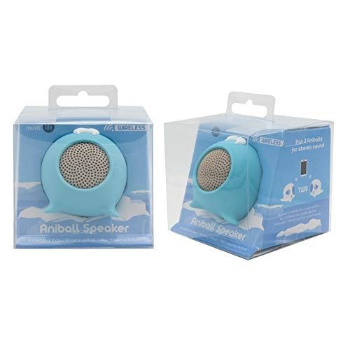 Muvit 3W Aniball Whale Wireless Speaker Blue - MLSSP0015