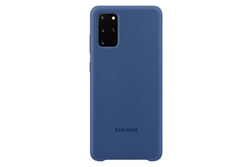 Samsung Galaxy S20 Plus 5G Silicone Cover Blue Case EF-PG985TNEG