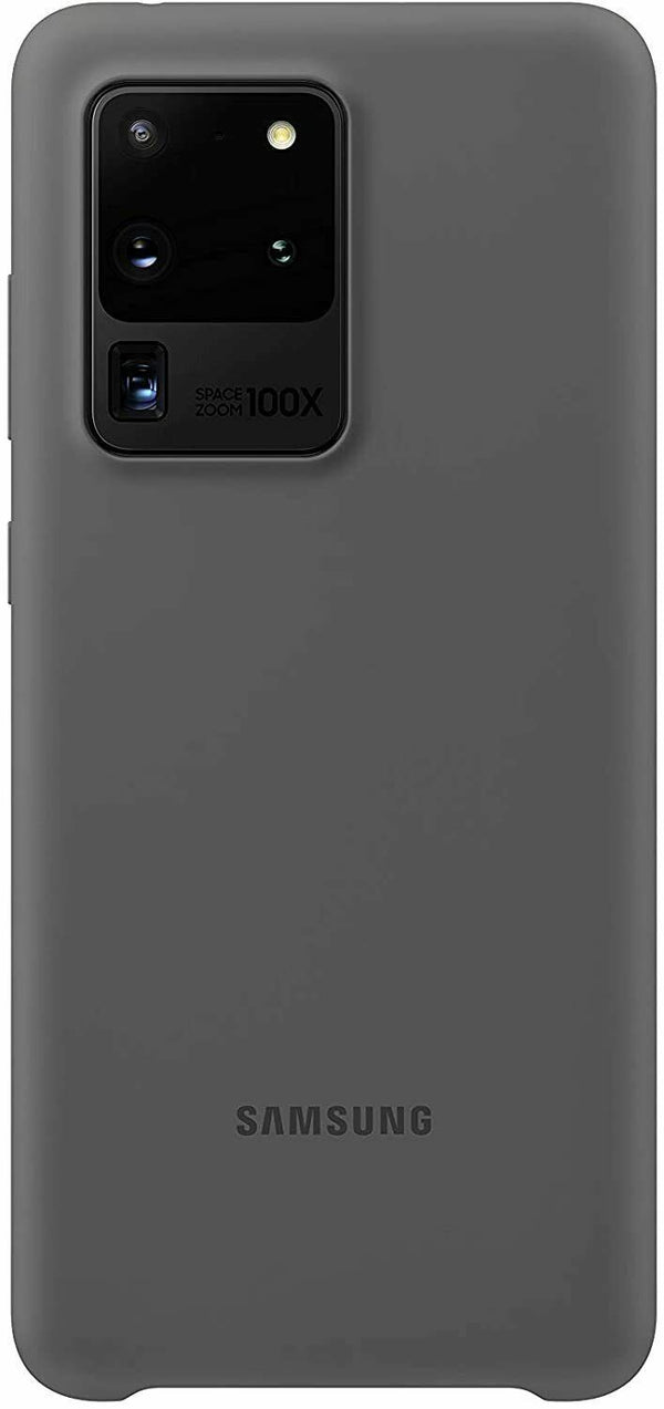 Samsung Galaxy S20 Ultra 5G Silicone Cover Grey Case EF-PG988TJEG