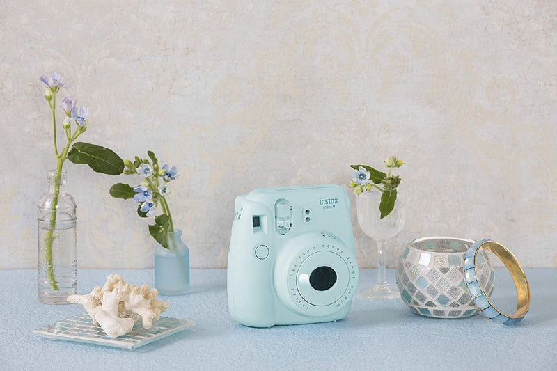 Instax Mini 9 Instant Camera with 10 Shots Ice Blue - 70100135871