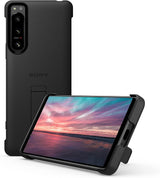 Sony Xperia 5 IV Style Back Cover Black - XQZCBCQB.ROW