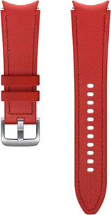Samsung Galaxy Watch 4/5/5 Pro Hybrid Leather Band 20mm M/L Red - ET-SHR89LREGEU