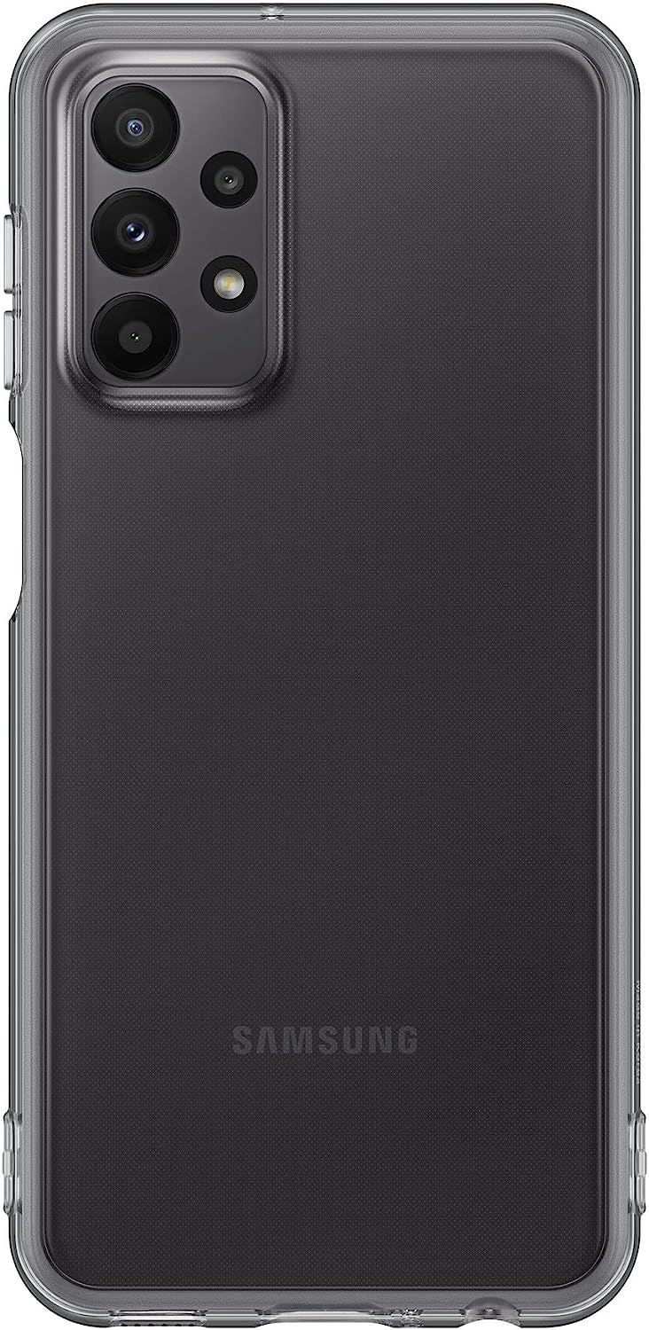 Samsung Galaxy A23 5G Soft Clear Cover Black - EF-QA235TBEGWW