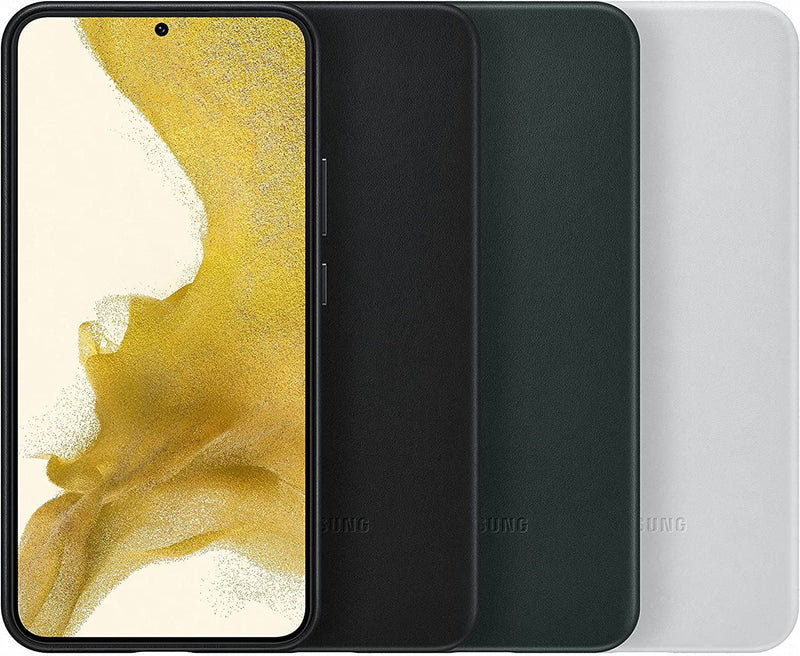 Samsung Galaxy S22 Plus Leather Cover Grey - EF-VS906LJEGWW