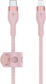 Belkin Boost Charge 1M USB C to Lightning Cable Pink - CAA011btMPK