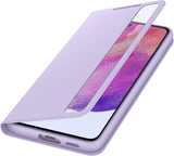 Samsung Galaxy S21 FE Smart Clear View Cover Lavender - EF-ZG990CVEGEW