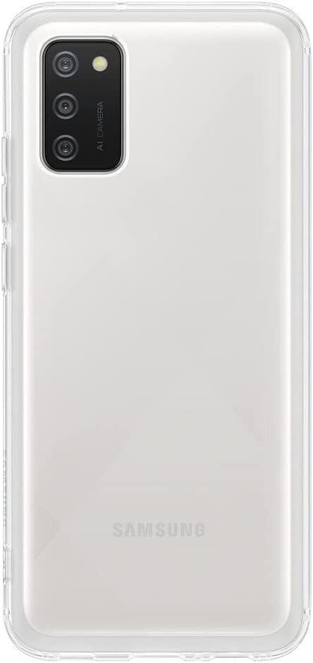 Samsung Galaxy A12 Soft Clear Cover Transparent - EF-QA125TTEGEU