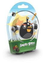 Gear4 Angry Birds In Ear Stereo Headphones Black Bird Headset HAB004