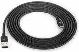 Griffin Premium Braided 1.8M Micro USB Black Charge Sync Cable GC43082