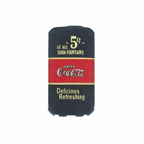 Coca Cola Flip Case 5 Cents Cover for iPhone 5 5S SE 2016 CCFLPiP5000S1202
